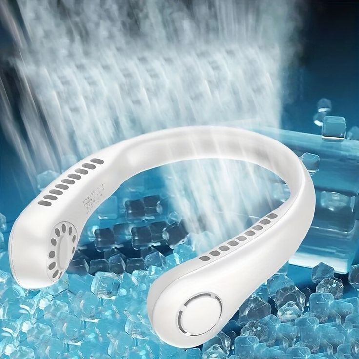 Ventilador de Cuello Manos Libres — Frescor 360° 🌬️